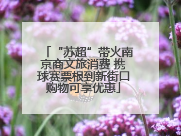 “苏超”带火南京商文旅消费 携球赛票根到新街口购物可享优惠
