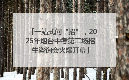一站式问“招”，2025年烟台中考第二场招生咨询会火爆开幕