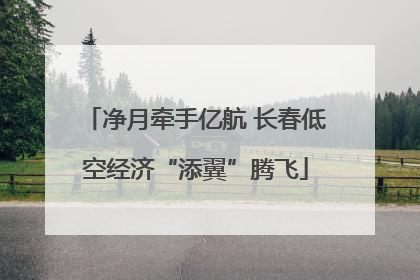 净月牵手亿航 长春低空经济“添翼”腾飞