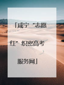 咸宁“志愿红”织密高考服务网