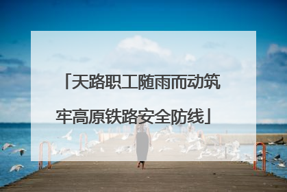 天路职工随雨而动筑牢高原铁路安全防线