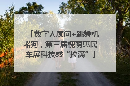 数字人顾问+跳舞机器狗，第三届槐荫惠民车展科技感“拉满”