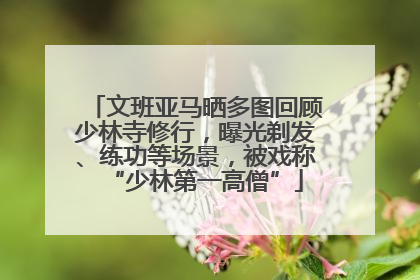 文班亚马晒多图回顾少林寺修行，曝光剃发、练功等场景，被戏称“少林第一高僧”