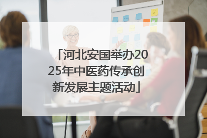 河北安国举办2025年中医药传承创新发展主题活动