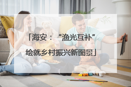 海安：“渔光互补” 绘就乡村振兴新图景
