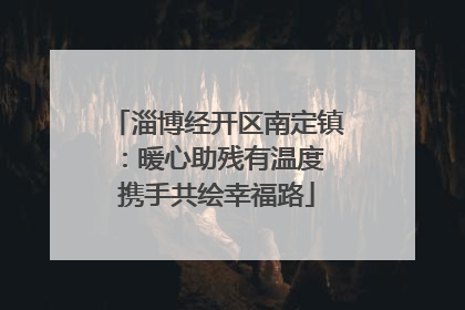 淄博经开区南定镇：暖心助残有温度 携手共绘幸福路