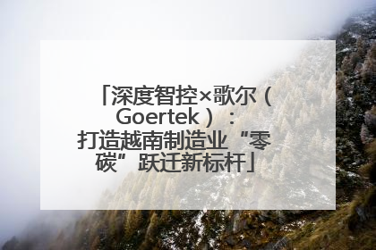 深度智控×歌尔（Goertek）：打造越南制造业“零碳”跃迁新标杆