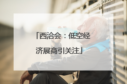 西洽会：低空经济展商引关注