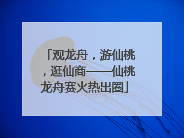 观龙舟，游仙桃，逛仙商——仙桃龙舟赛火热出圈
