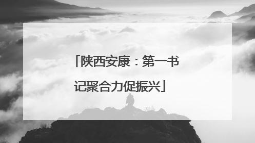 陕西安康：第一书记聚合力促振兴