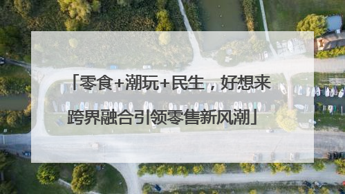 零食+潮玩+民生，好想来跨界融合引领零售新风潮