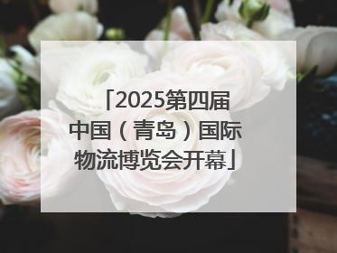 2025第四届中国（青岛）国际物流博览会开幕
